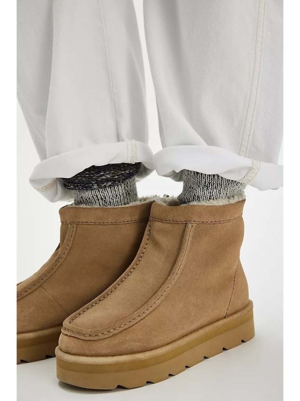 NEW Clarks Meare Rooey Lined Boots Cozy Heritage Winter Contemporary Womens 8